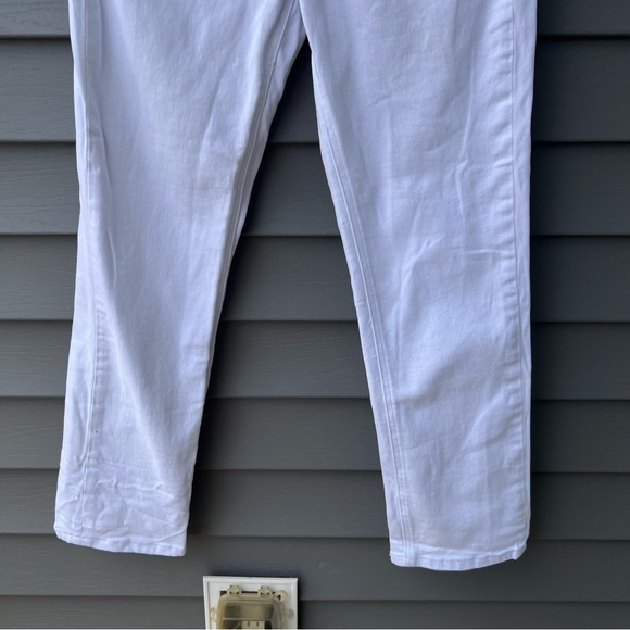Vervet Women’s Size 28 White Jeans Mid Rise Stretch - Picture 5 of 13
